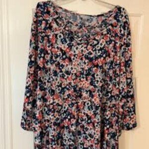 4X Catherns printed blouse